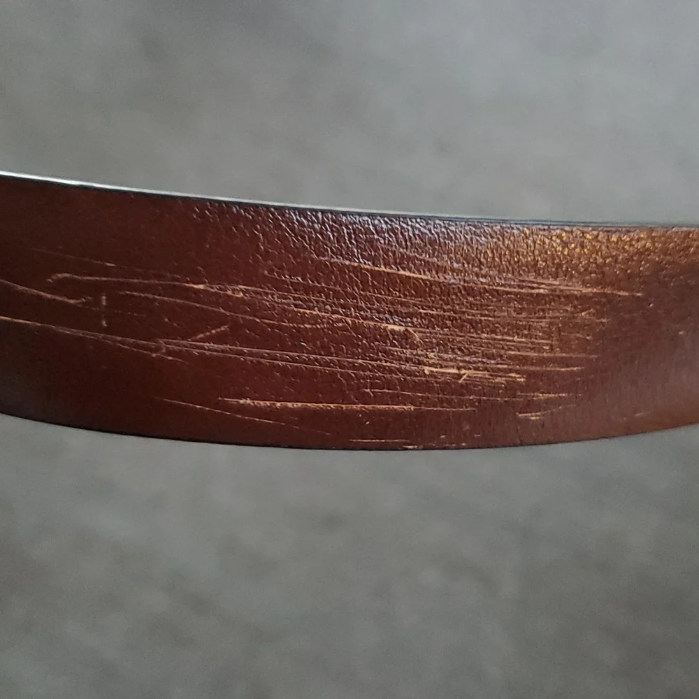 Countess Mara Genuine Leather Belt Size 36